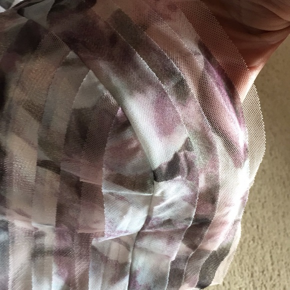 BCBG MaxAzria pastel tiered ruffle maxi dress - Picture 5 of 6